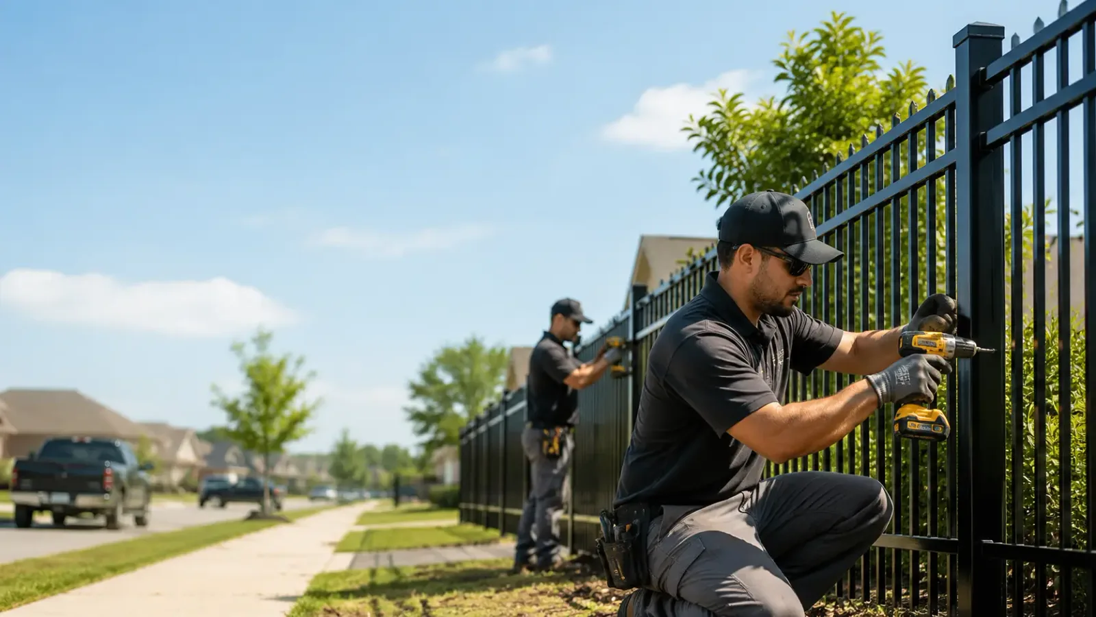 Metal Fence Installation in Newsoms, VA